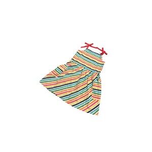 Hanna Andersson | Striped Rainbow Dress | 6-7T